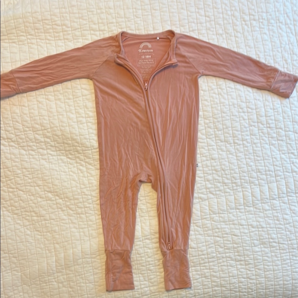 Emerson and Friends bamboo pajamas Dusty Rose